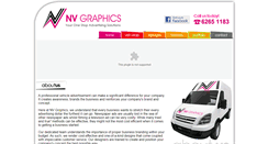 Desktop Screenshot of nvgraphics.com.sg